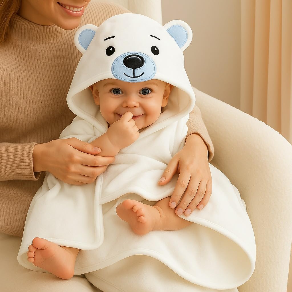 Baby Hooded Towel – Icy Bear