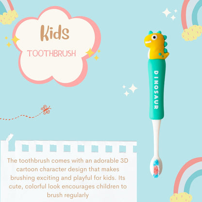 Kids Toothbrush - Crazy DIno