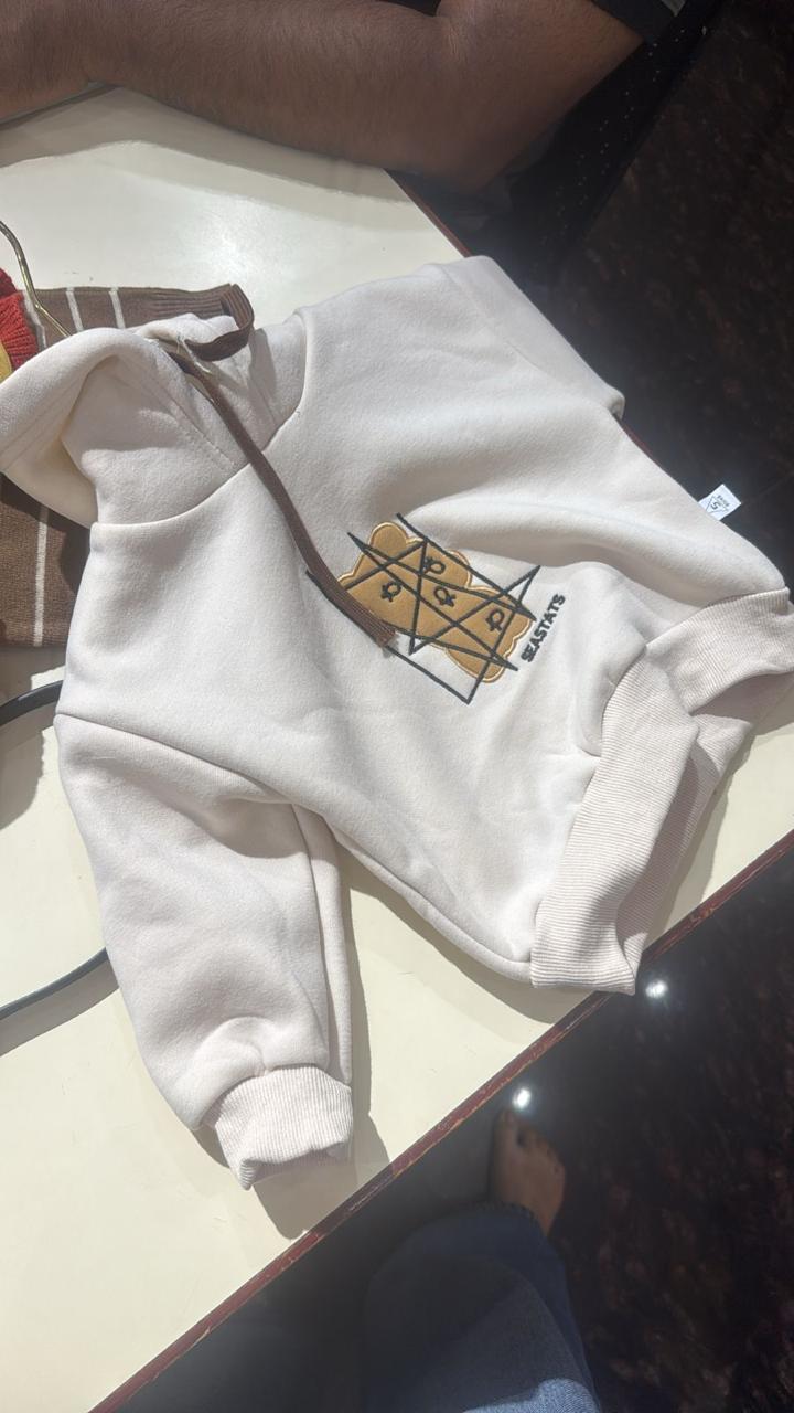 Full Sleeves Fleece Hoodie - Cookie Play