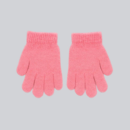 Baby Winter Finger Gloves - Tangerine Bunny