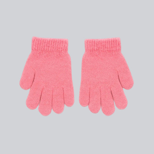 Baby Winter Finger Gloves - Tangerine Bunny