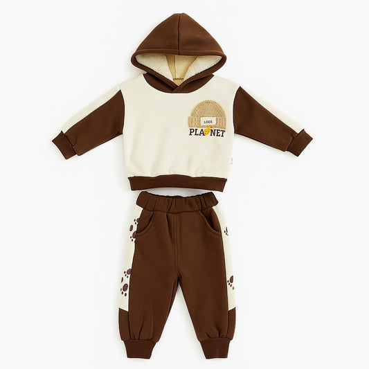 Winter Hoodie & Jogger Pants Co-ord Set - Pawfect Day