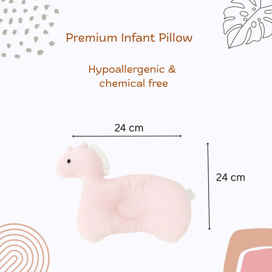 Animal Shape Pillow (Light Pink)
