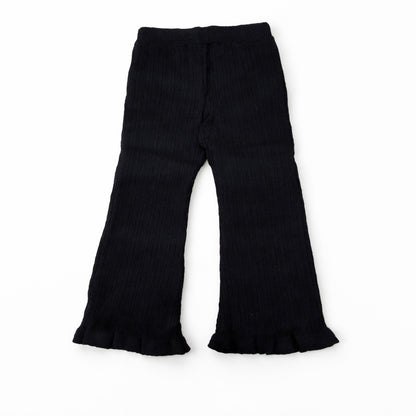 Knitted Top & Pant Co-ord Set - Snowflake Bow