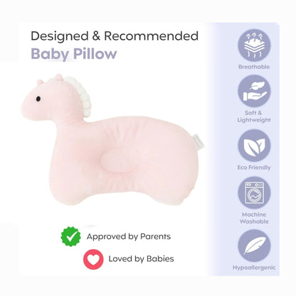 Animal Shape Pillow (Light Pink)