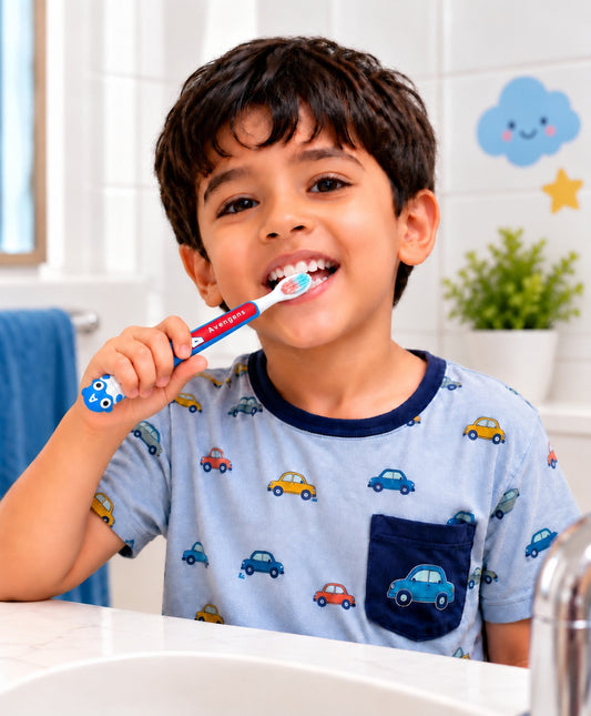 Kids Toothbrush - Blue Avenger