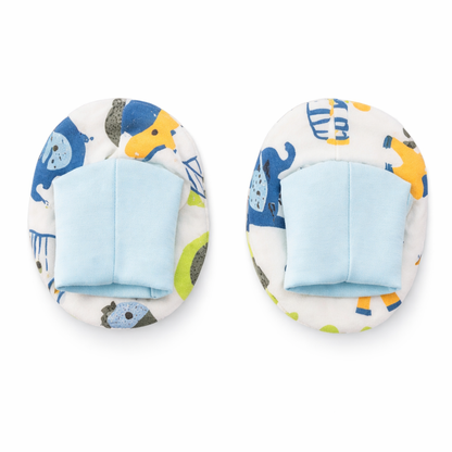 Baby Assorted Booties - Set of 1 Mix Print
