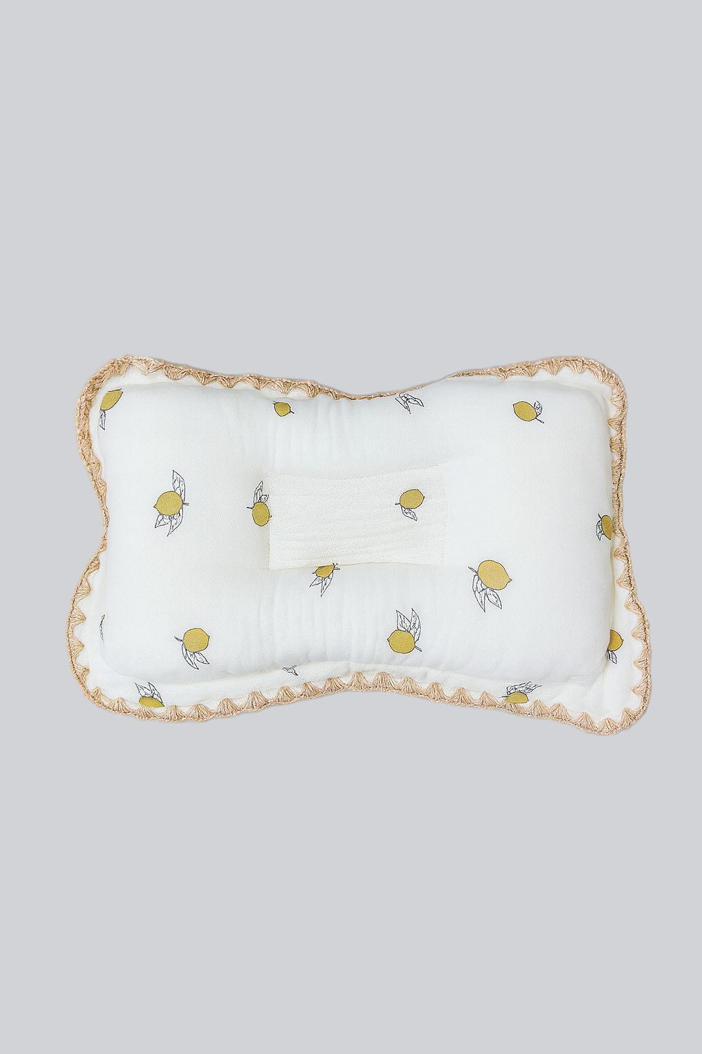 Rectangular Baby Pillow - Lemon