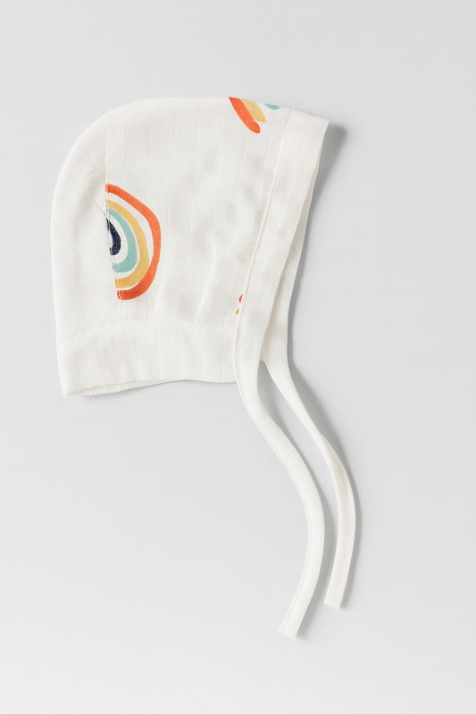 Muslin Dori Cap - Rainbow Dreams