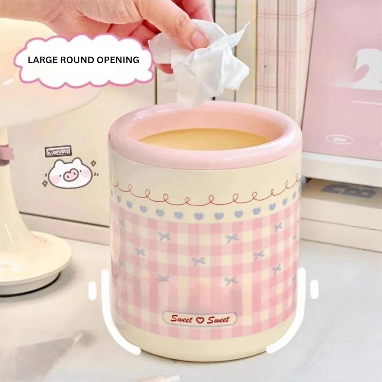 Multipurpose Dustbin - Candy Checks