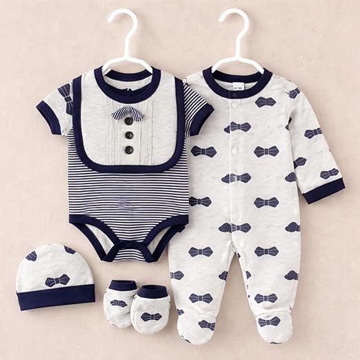 5 pcs Baby Clothing Set - Little Gentleman