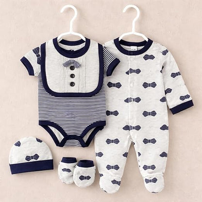 5 pcs Baby Clothing Set - Little Gentleman
