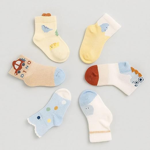 Unisex Baby Socks- set of 6