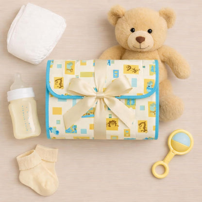 Portable Diaper Changing Mat - Animal Kingdom