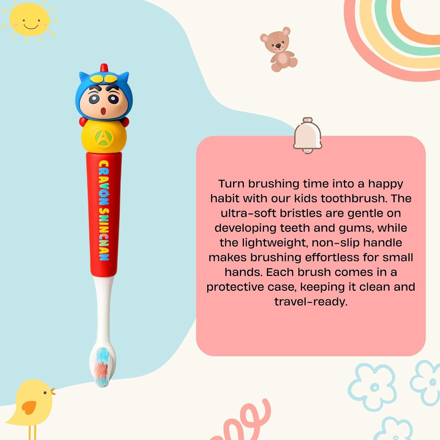 Kids Toothbrush - Shinchan