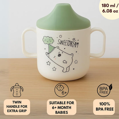 Baby Spout Sipper Cup - Solid (Green)