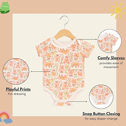 Cotton Baby Onesie - Little one