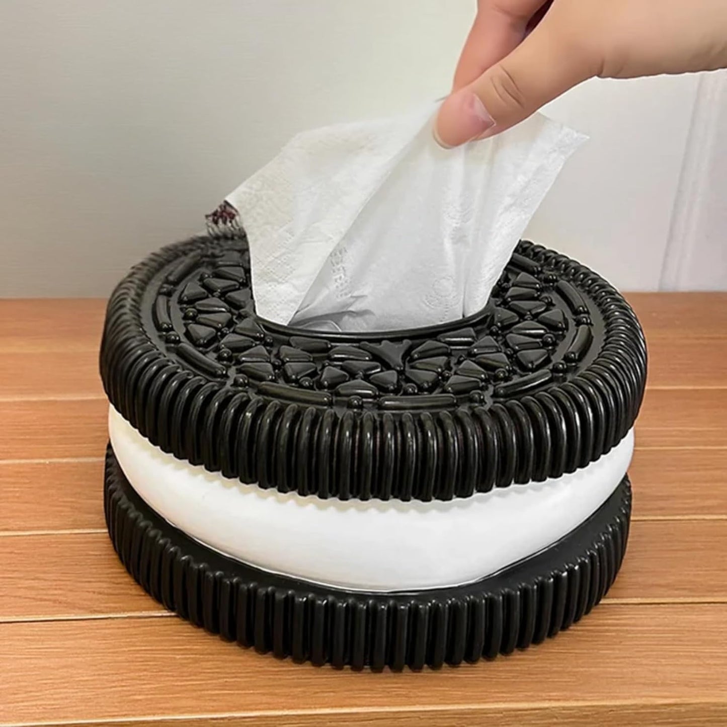Decorative Baby Wipes & Tissue Storage Box - Oreo Magic