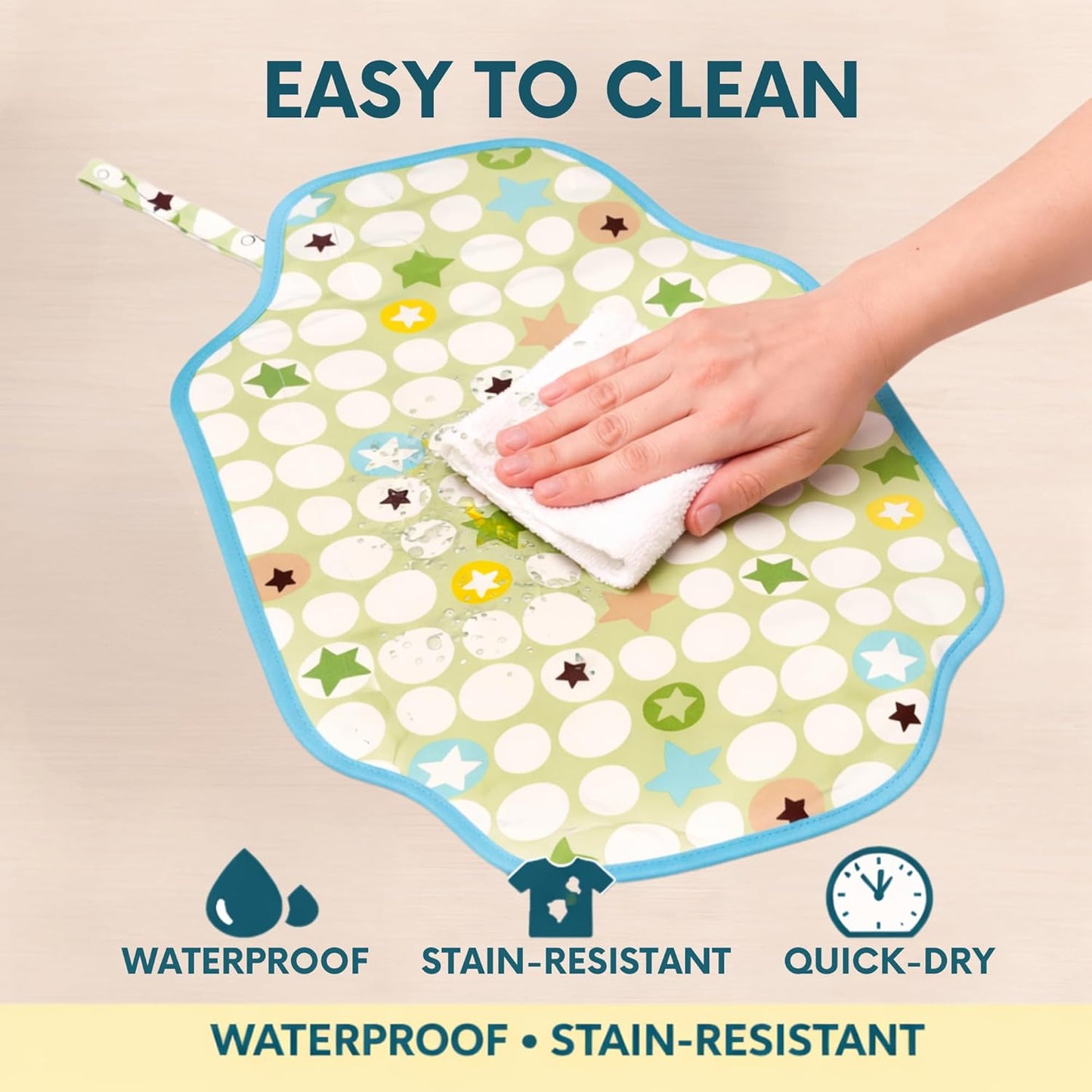 Portable Diaper Changing Mat - Twinkle Stars