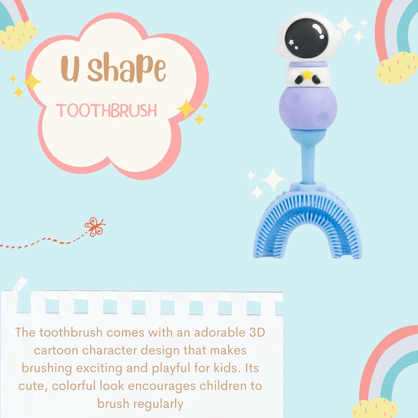 U-Shaped Toothbrush - Star Explorer