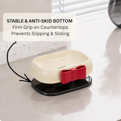 Soap Holder - Bow Buddy - Red
