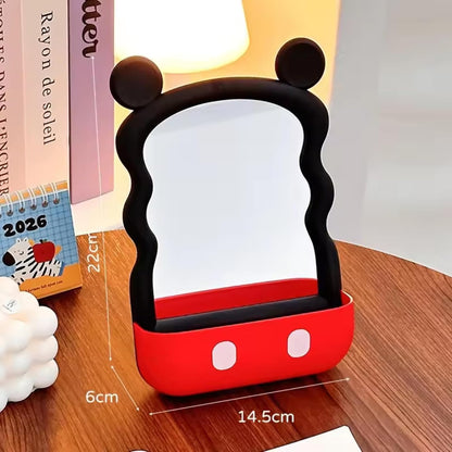 Children’s Decorative Mirror with Storage Space - Black Mickey