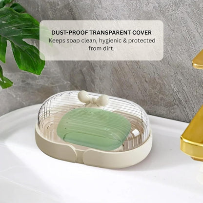 Soap Holder - Sweet Bow - Ivory Cloud