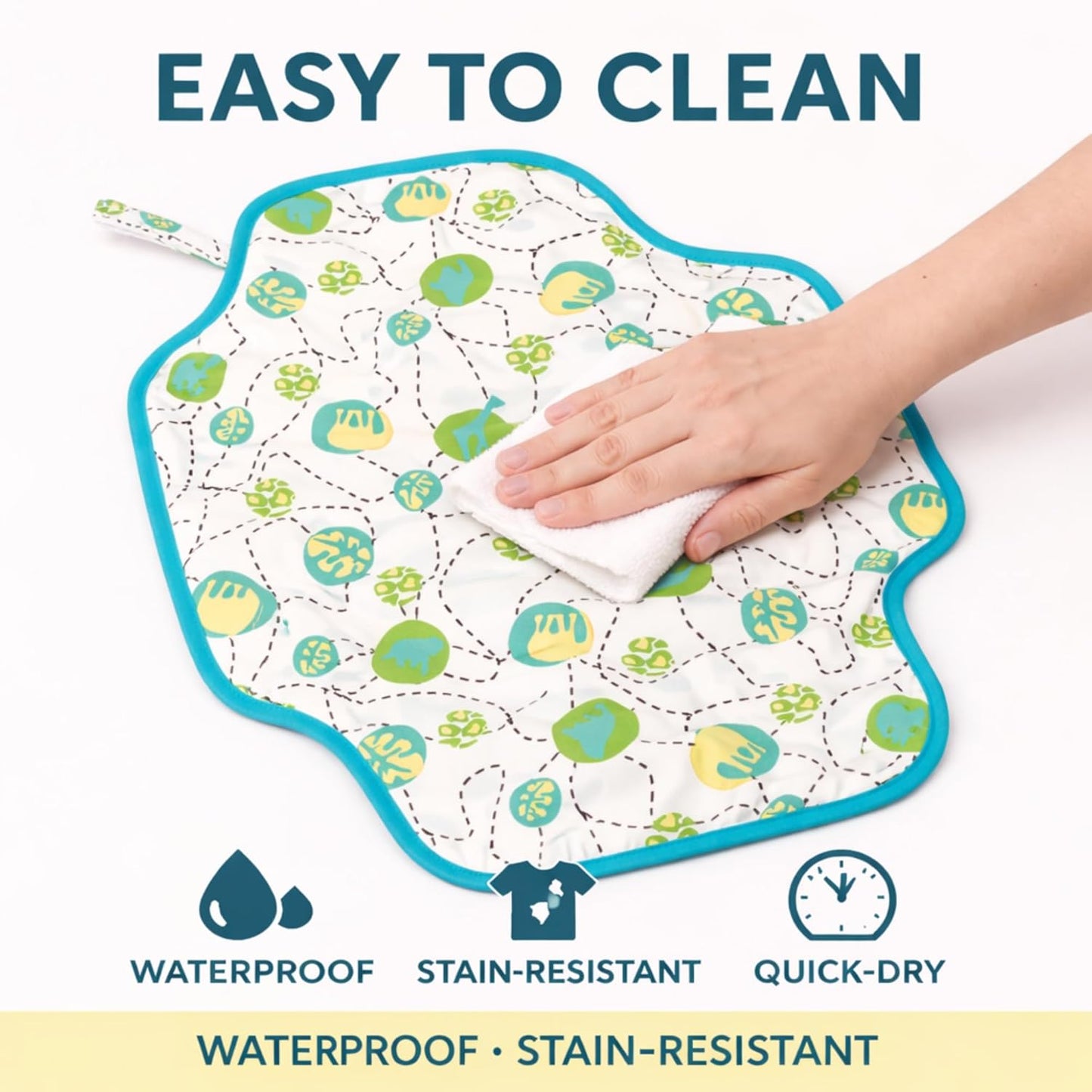 Portable Diaper Changing Mat - Forest Friends