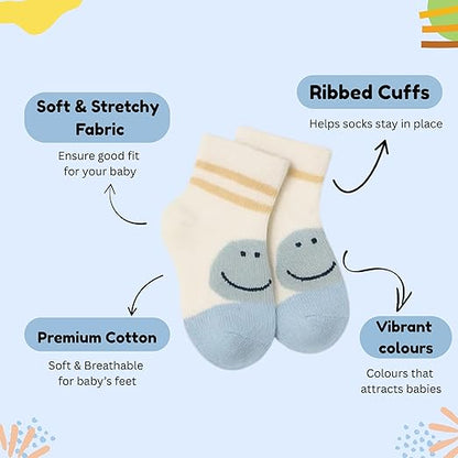 Unisex Baby Socks- set of 6