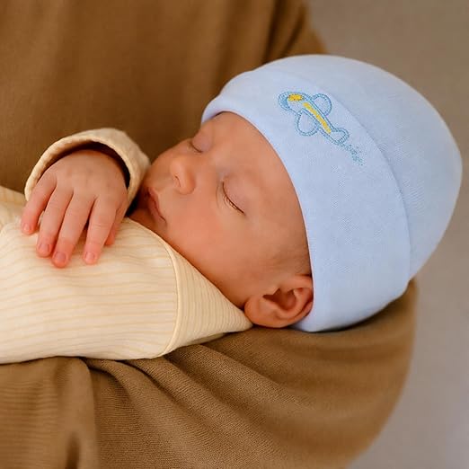 Unisex Baby Beanies Set of 5 - Sky Explorer