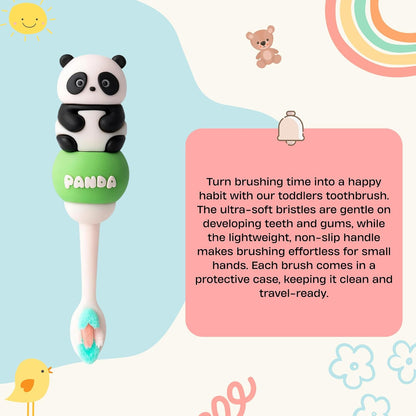 Toddler Toothbrush - Cute Panda