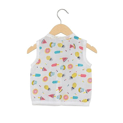 Sleeveless Jhabla - Pack of 4