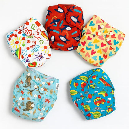 Reusable Cloth Diaper combo