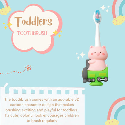 Toddler Toothbrush - Piggy Express