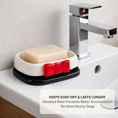 Soap Holder - Bow Buddy - Red
