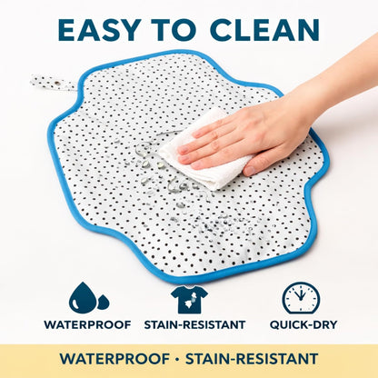 Portable Diaper Changing Mat - Tiny Dots