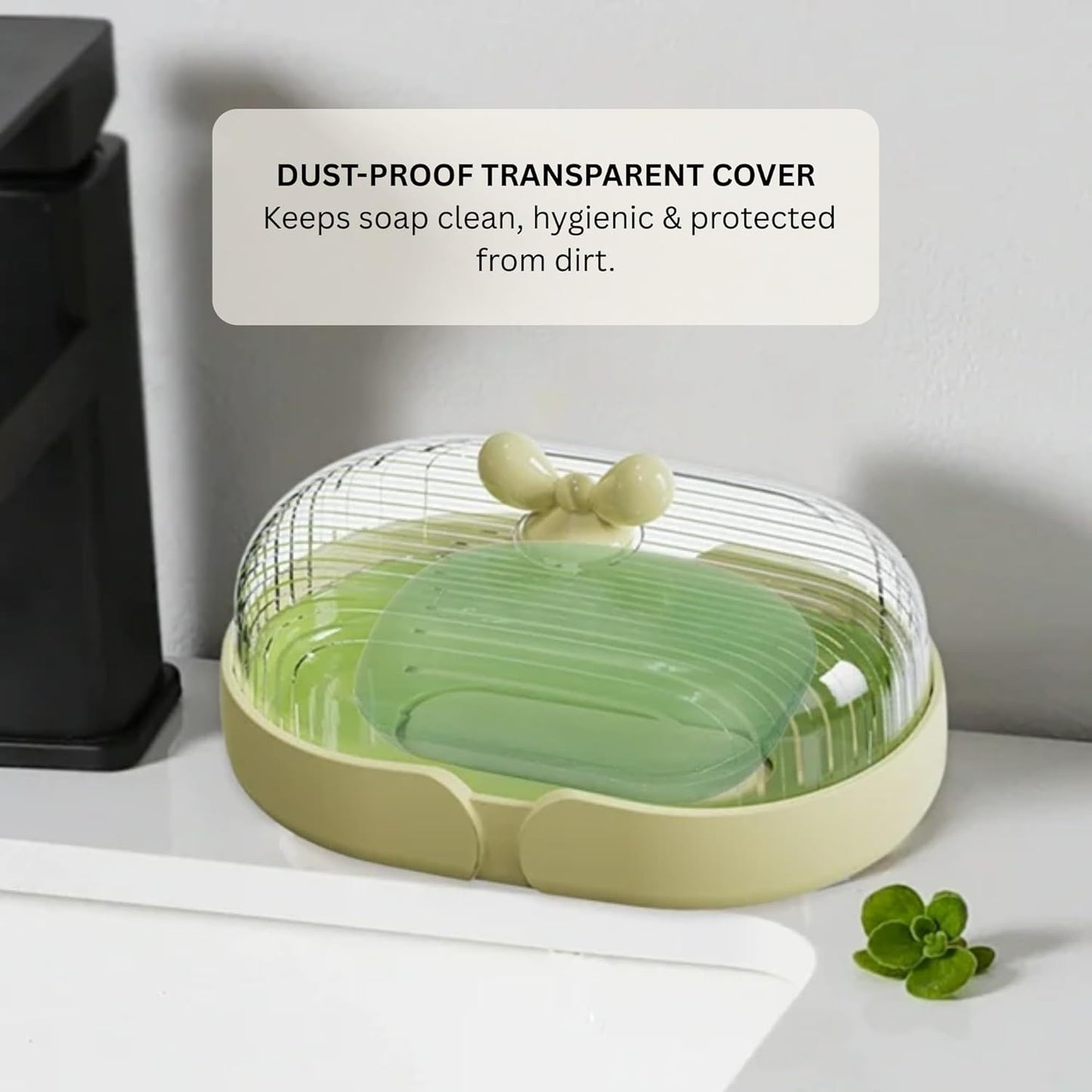 Soap Holder - Sweet Bow - Sage Green