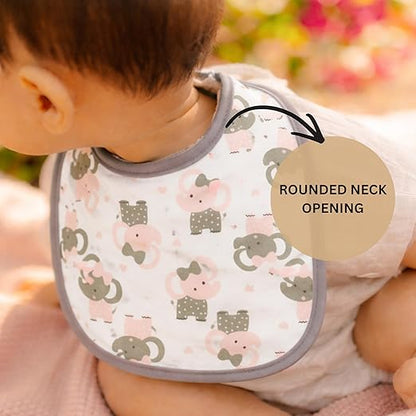 Cloth Feeding Bib Set of 3 - My Daddy Loves Me