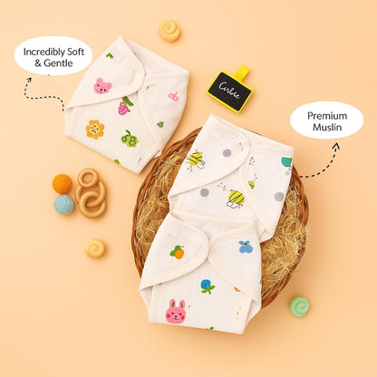 Muslin Nappy - Pack of 3