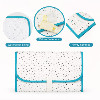 Portable Diaper Changing Mat - Tiny Dots