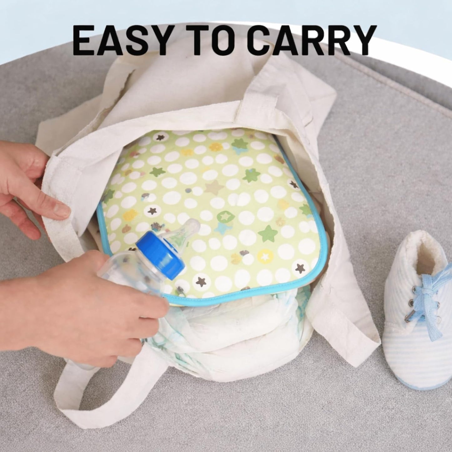 Portable Diaper Changing Mat - Twinkle Stars