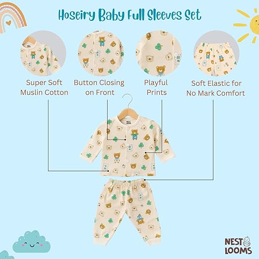 Hoseiry Full Sleeves Set - Bear & Bloom