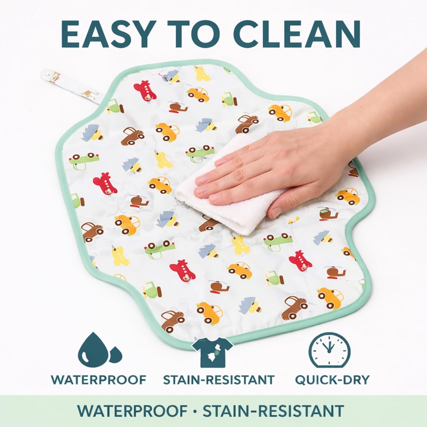 Portable Diaper Changing Mat - Speedy Wheels
