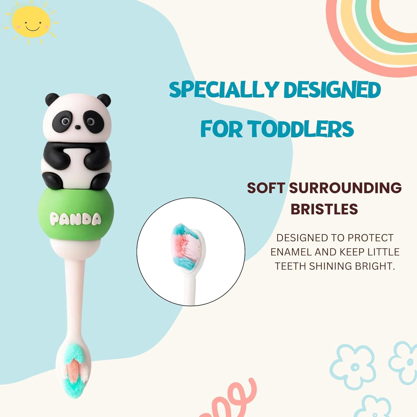 Toddler Toothbrush - Cute Panda