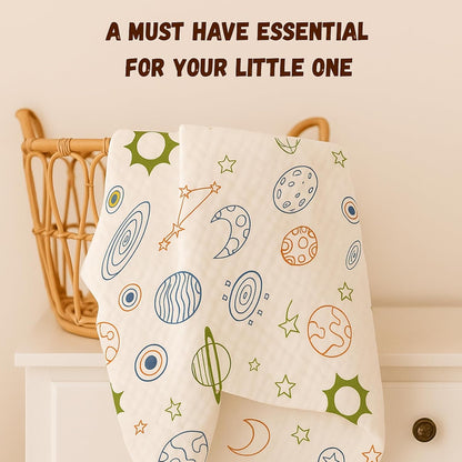 Baby Muslin Swaddle - Galaxy Dreams
