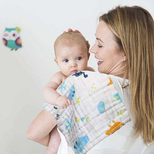 Cotton Muslin Baby Burp Cloth