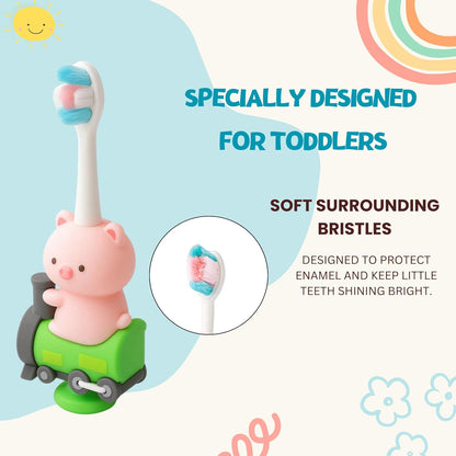 Toddler Toothbrush - Piggy Express