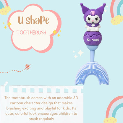 U-Shaped Toothbrush - Purple Kuromi