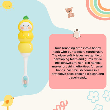 Toddler Toothbrush - Sunny Pineapple