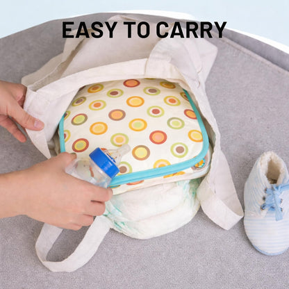 Portable Diaper Changing Mat - Candy Rings